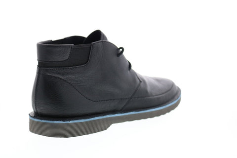 Camper Morrys K300202-005 Mens Black Leather Lace Up Casual Dress Boots
