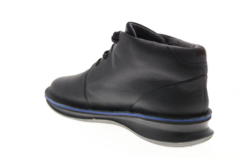 Camper Rolling K300229-004 Mens Black Leather Lace Up Ankle Boots
