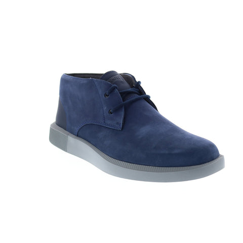 Camper Bill K300235-005 Mens Blue Suede Lace Up Chukkas Boots
