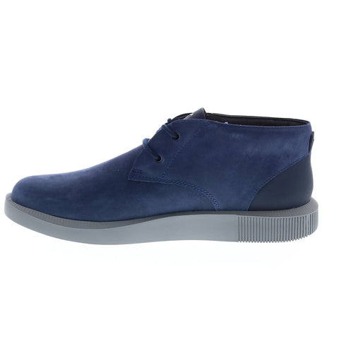 Camper Bill K300235-005 Mens Blue Suede Lace Up Chukkas Boots
