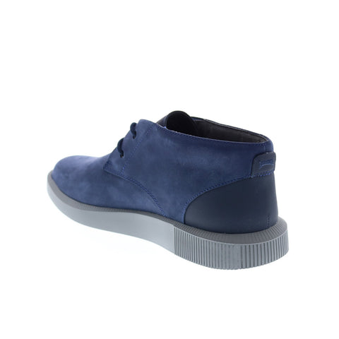 Camper Bill K300235-005 Mens Blue Suede Lace Up Chukkas Boots