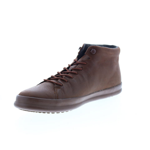 Camper Chasis Sport K300236-002 Mens Brown Leather Lace Up Euro Sneakers Shoes