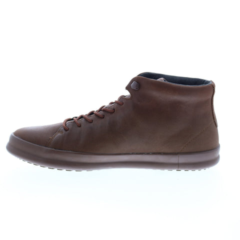 Camper Chasis Sport K300236-002 Mens Brown Leather Lace Up Euro Sneakers Shoes
