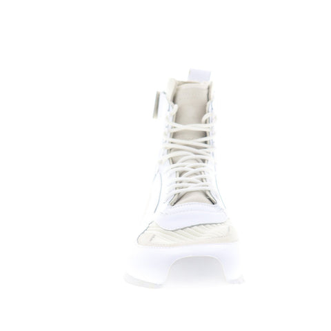 Camper Nothing K300264-004 Mens Beige Leather Lace Up High Top Sneakers Shoes
