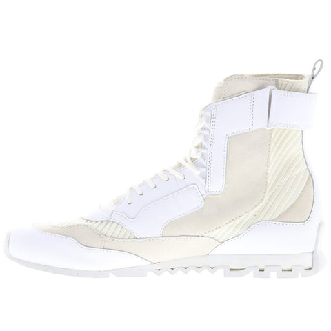 Camper Nothing K300264-004 Mens Beige Leather Lace Up High Top Sneakers Shoes