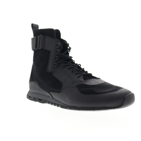 Camper Nothing K300264-005 Mens Black Leather Lace Up High Top Sneakers Shoes