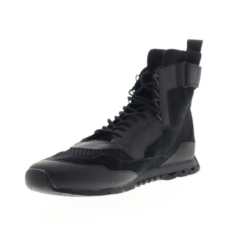 Camper Nothing K300264-005 Mens Black Leather Lace Up High Top Sneakers Shoes