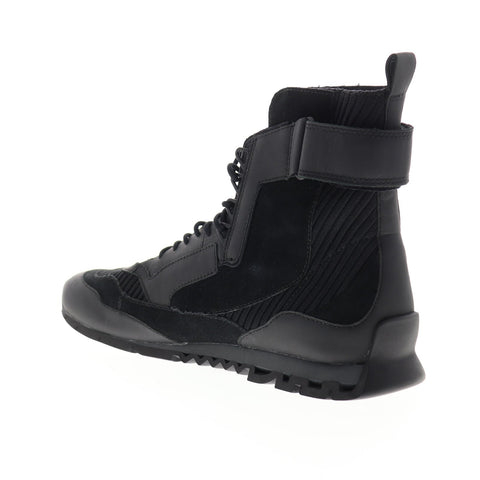 Camper Nothing K300264-005 Mens Black Leather Lace Up High Top Sneakers Shoes