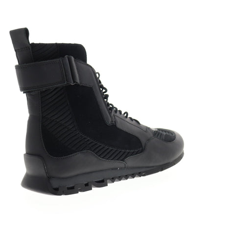 Camper Nothing K300264-005 Mens Black Leather Lace Up High Top Sneakers Shoes