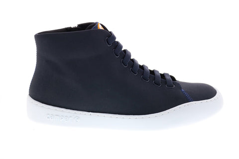 Camper Peu Touring K300270-001 Mens Blue Canvas Lace Up Euro Sneakers Shoes