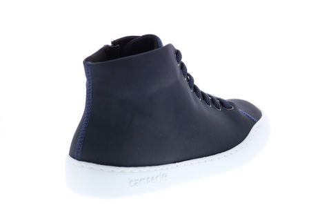 Camper Peu Touring K300270-001 Mens Blue Canvas Lace Up Euro Sneakers Shoes