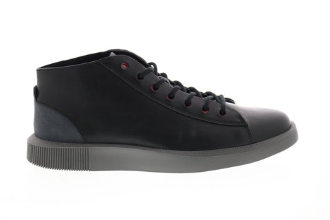 Camper Bill K300275-003 Mens Black Leather Lace Up Euro Sneakers Shoes