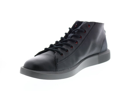 Camper Bill K300275-003 Mens Black Leather Lace Up Euro Sneakers Shoes