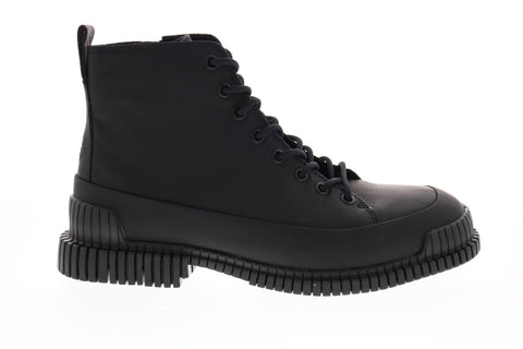 Camper Pix K300277-004 Mens Black Leather Zipper Casual Dress Boots