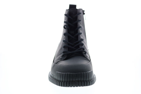 Camper Pix K300277-004 Mens Black Leather Zipper Casual Dress Boots