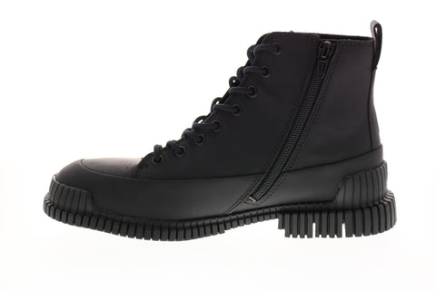 Camper Pix K300277-004 Mens Black Leather Zipper Casual Dress Boots