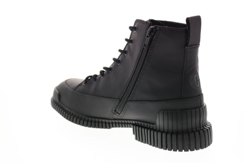 Camper Pix K300277-004 Mens Black Leather Zipper Casual Dress Boots