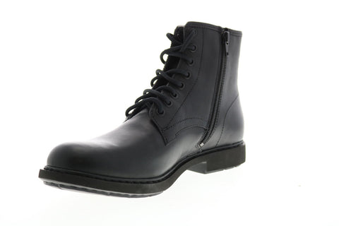 Camper Neuman K300284-001 Mens Black Leather Lace Up Casual Dress Boots