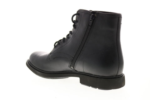 Camper Neuman K300284-001 Mens Black Leather Lace Up Casual Dress Boots