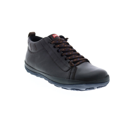 Camper Peu Pista GM K300285-004 Mens Black Leather Euro Sneakers Shoes