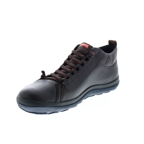 Camper Peu Pista GM K300285-004 Mens Black Leather Euro Sneakers Shoes