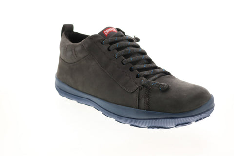 Camper Peu Pista Gm K300285-011 Mens Gray Leather Lace Up Ankle Boots