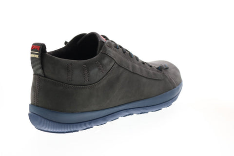 Camper Peu Pista Gm K300285-011 Mens Gray Leather Lace Up Ankle Boots