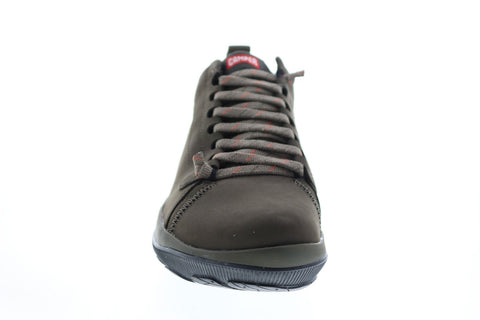 Camper Peu Pista Gm K300285-012 Mens Green Leather Lace Up Ankle Boots