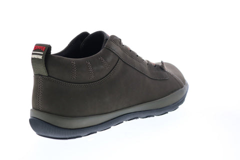 Camper Peu Pista Gm K300285-012 Mens Green Leather Lace Up Ankle Boots