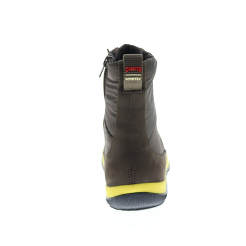 Camper Peu Pista Gm K300288-002 Mens Gray Leather Lace Up Ankle Boots