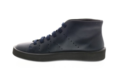 Camper Courb K300289-002 Mens Blue Leather Lace Up Euro Sneakers Shoes