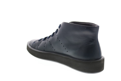 Camper Courb K300289-002 Mens Blue Leather Lace Up Euro Sneakers Shoes