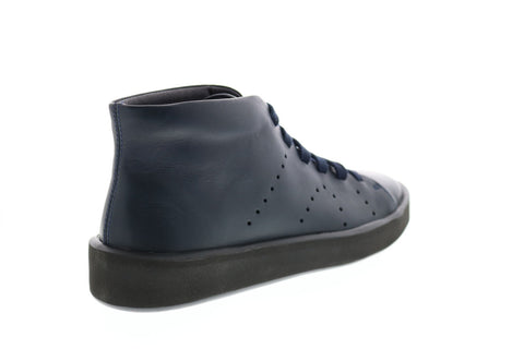 Camper Courb K300289-002 Mens Blue Leather Lace Up Euro Sneakers Shoes