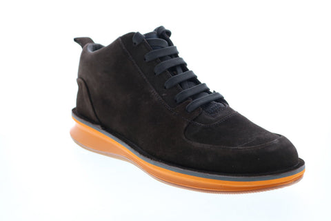Camper Rolling K300292-009 Mens Brown Leather Lace Up Euro Sneakers Shoes