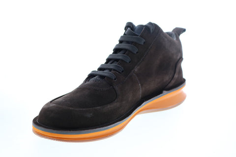Camper Rolling K300292-009 Mens Brown Leather Lace Up Euro Sneakers Shoes