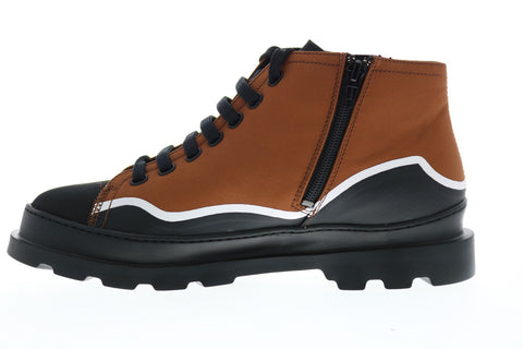 Camper TWS K300299-001 Mens Black Canvas Nylon Lace Up Ankle Boots