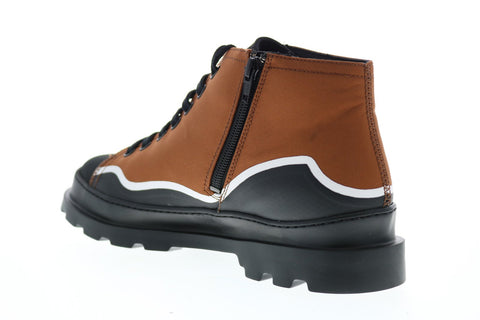 Camper TWS K300299-001 Mens Black Canvas Nylon Lace Up Ankle Boots