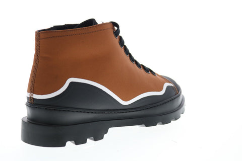 Camper TWS K300299-001 Mens Black Canvas Nylon Lace Up Ankle Boots