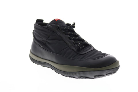 Camper Peu Pista Gm K300345-001 Mens Black Leather Lace Up Ankle Boots