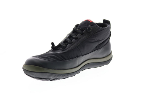 Camper Peu Pista Gm K300345-001 Mens Black Leather Lace Up Ankle Boots