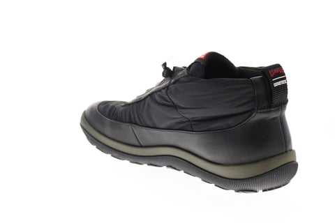 Camper Peu Pista Gm K300345-001 Mens Black Leather Lace Up Ankle Boots