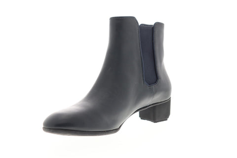 Camper Beth K400017-001 Womens Black Leather Slip On Chelsea Boots Shoes