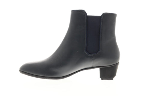 Camper Beth K400017-001 Womens Black Leather Slip On Chelsea Boots Shoes