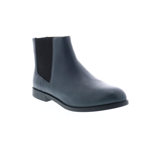 Camper Bowie K400023-009 Womens Gray Leather Slip On Chelsea Boots