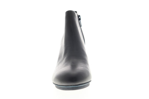 Camper Myriam K400060-002 Womens Black Leather Slip On Heels Pumps Shoes