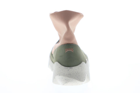 Camper Dub K400078-003 Womens Green Nubuck Slip On Casual Dress Boots Shoes