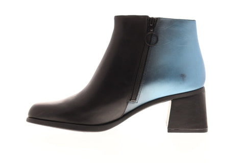 Camper Karolina K400079-010 Womens Black Leather Casual Dress Boots Shoes