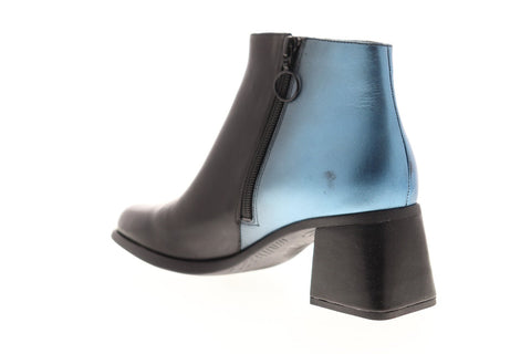 Camper Karolina K400079-010 Womens Black Leather Casual Dress Boots Shoes