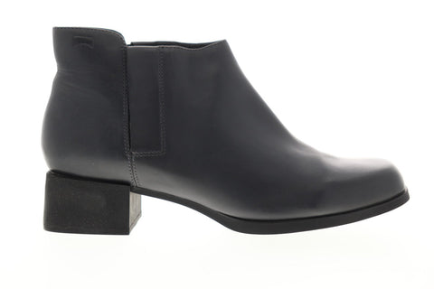 Camper Kobo K400111-002 Womens Gray Leather Slip On Casual Dress Boots Shoes