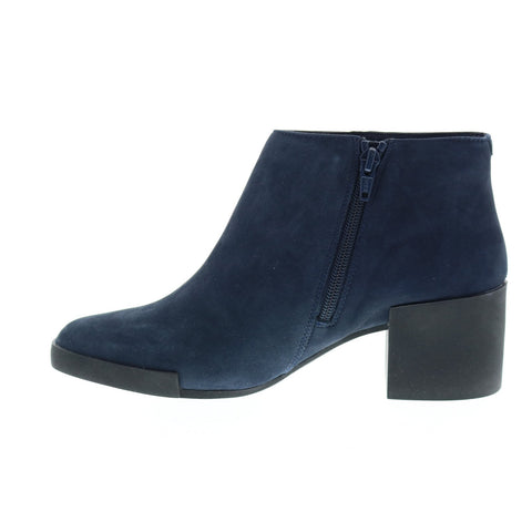Camper Lotta K400145-004 Womens Blue Nubuck Ankle & Booties Boots